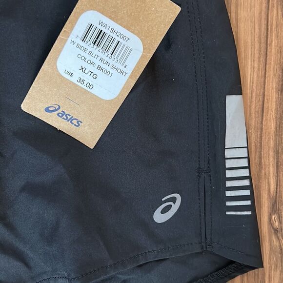 NEW Asics Black Running Shorts - Picture 4 of 7